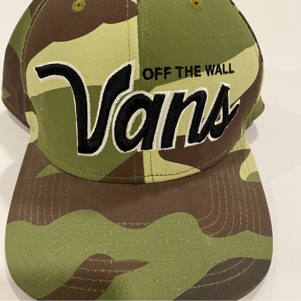 Vans Camo Baseball Hat -NWOT - Picture 3 of 6